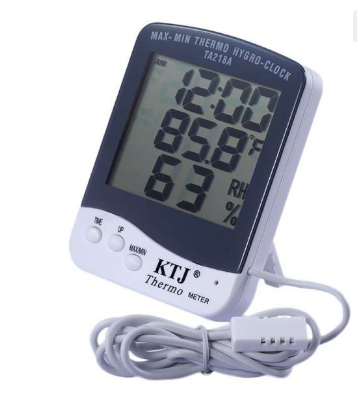 TERMÓMETRO DIGITAL DE MÁXIMOS Y MÍNIMOS